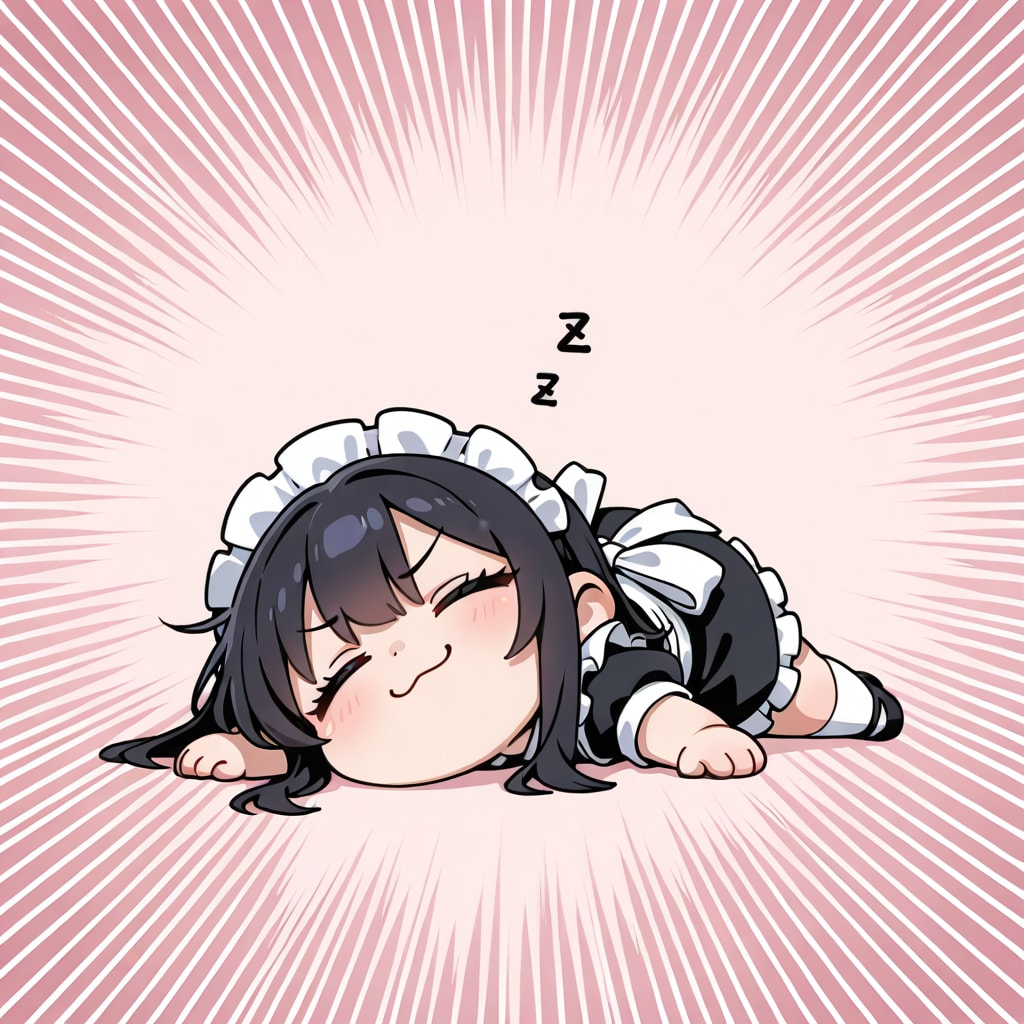 スリーピングメイドさん | の人気AIイラスト・グラビア
