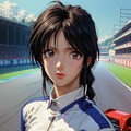 女性レーサー 5枚目