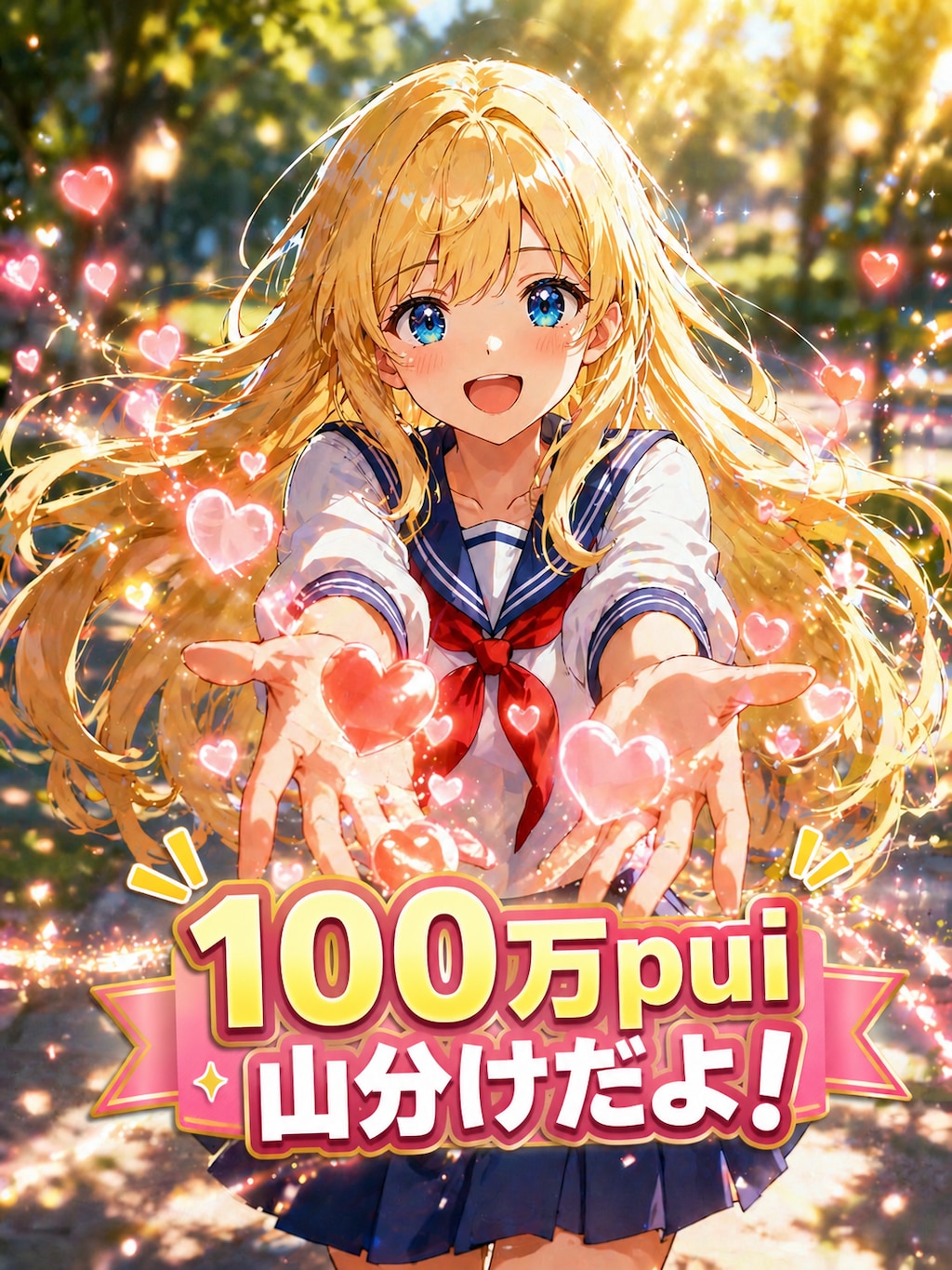 いいね！ 集めて、集める！ ちちぷいちゃん！