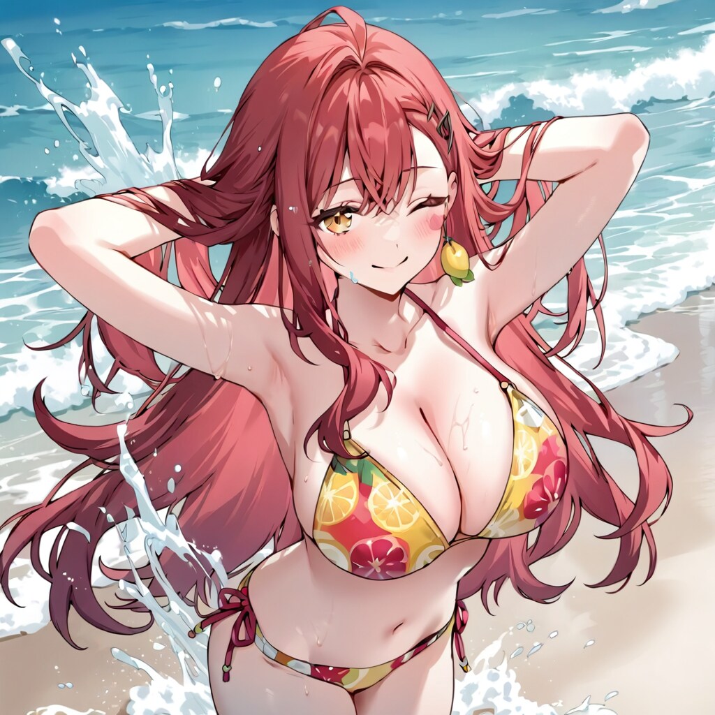 ビキニのお姉さん