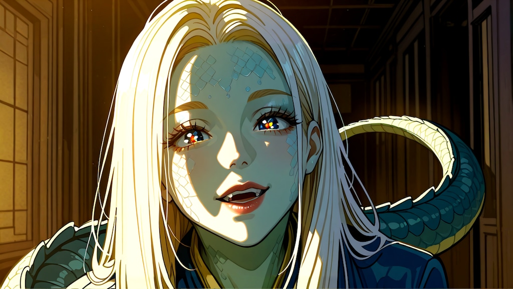 バジリスクお姉さんに好かれすぎて石化の危機