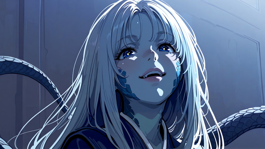 バジリスクお姉さんに好かれすぎて石化の危機