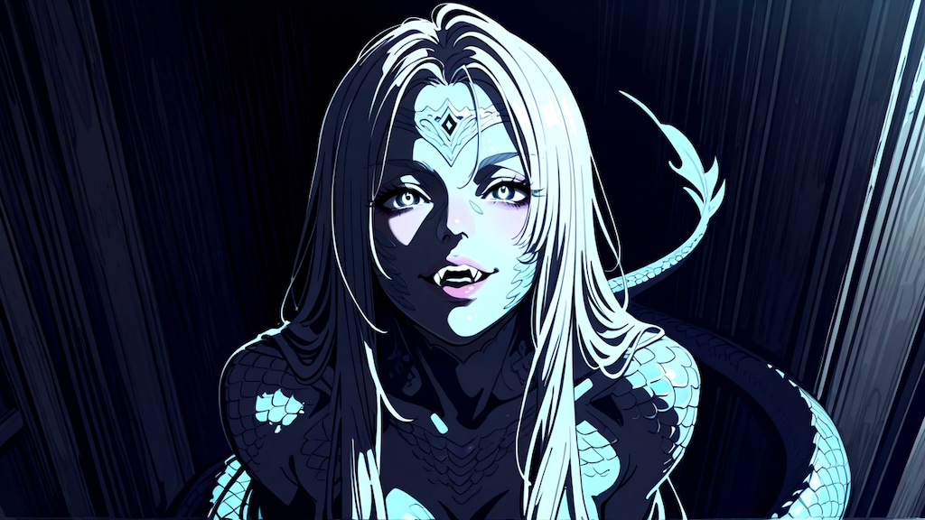 バジリスクお姉さんに好かれすぎて石化の危機