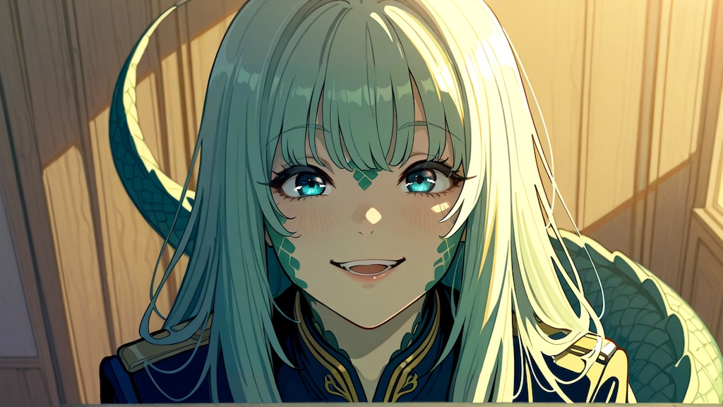 バジリスクお姉さんに好かれすぎて石化の危機