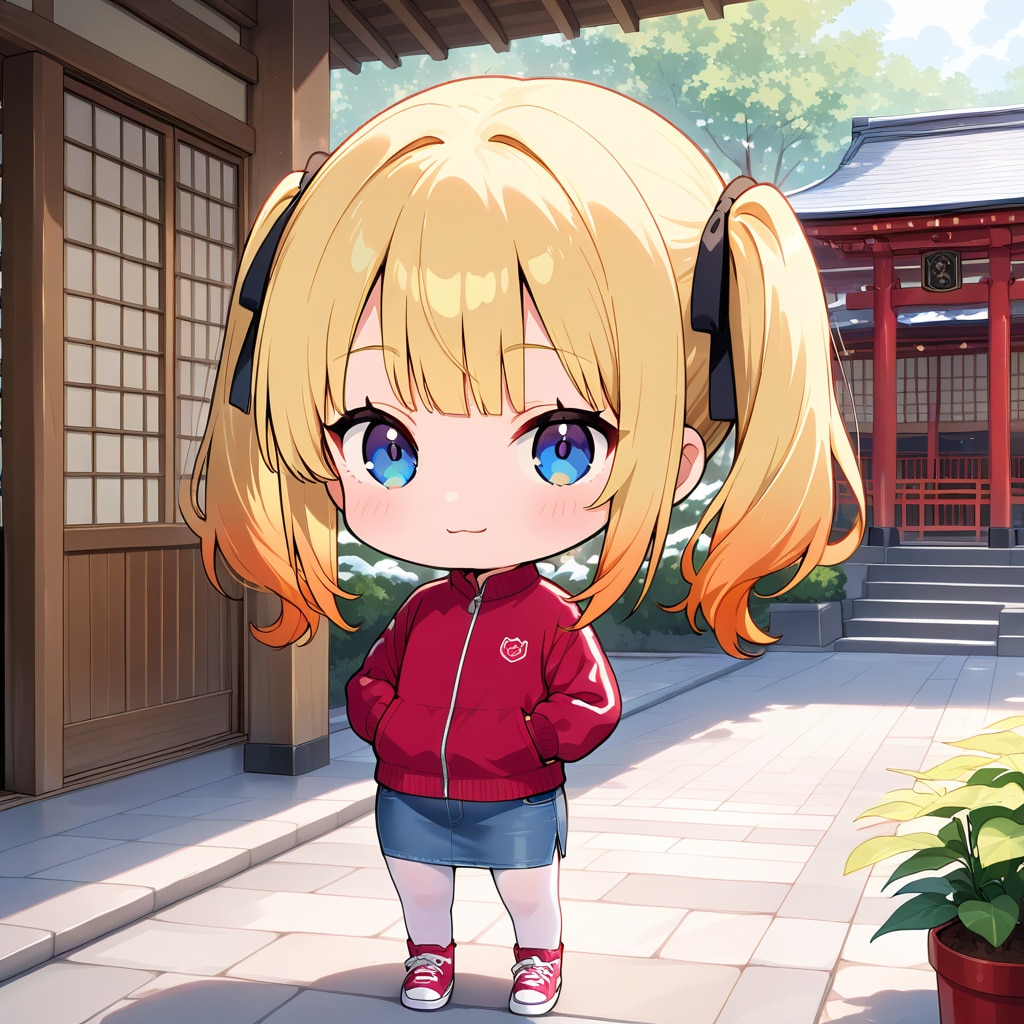 神社に来たよ♪ | の人気AIイラスト・グラビア