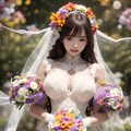 花嫁さん（brideではなくflower-wife） 8枚目