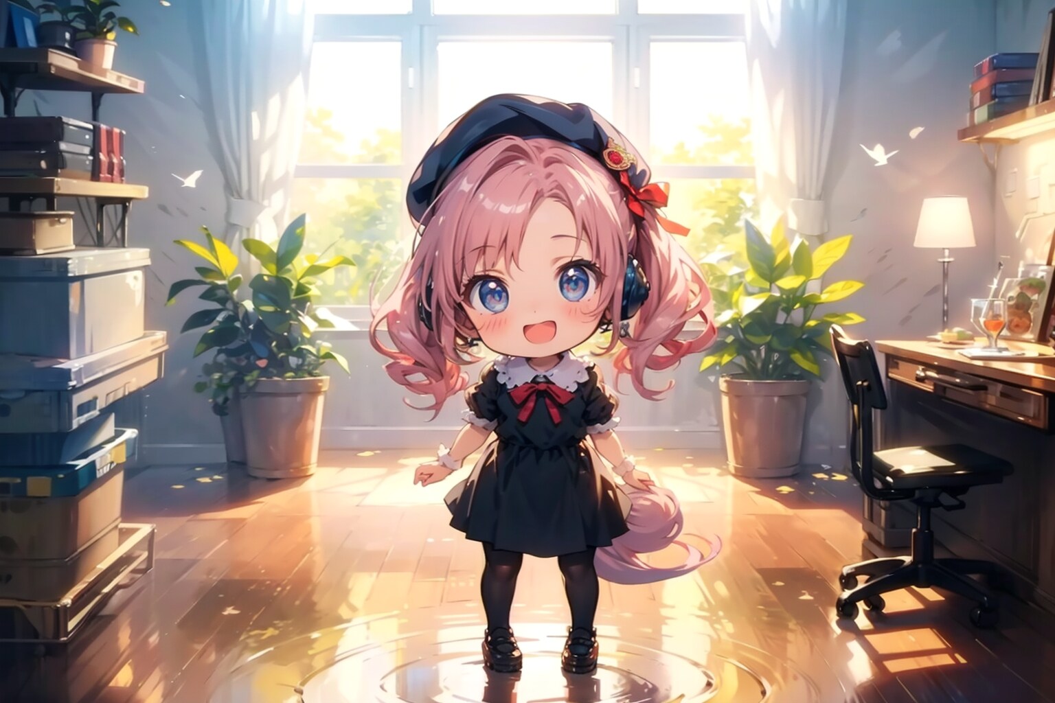 ちびちゃん。