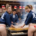 焼きそばの屋台 9枚目