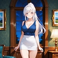 白いおユキさん 2枚目