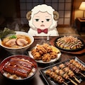 深夜メシの誘惑に耐えられないヒツジ 3枚目