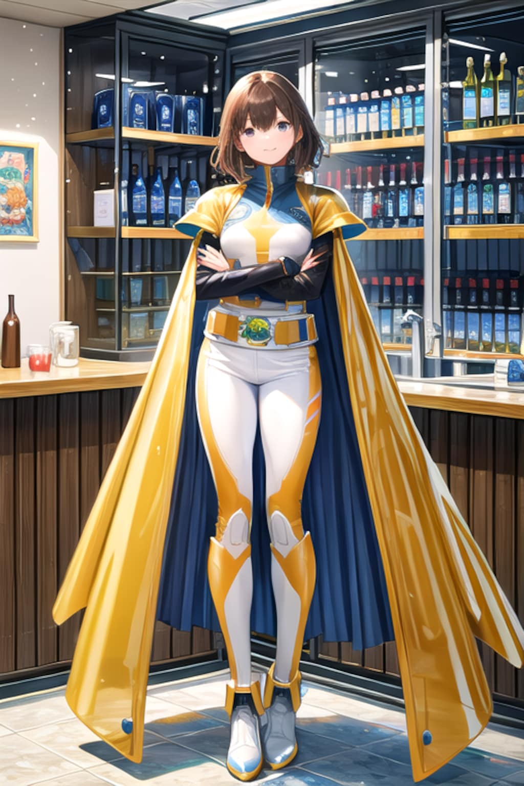 戦うヒロインは……