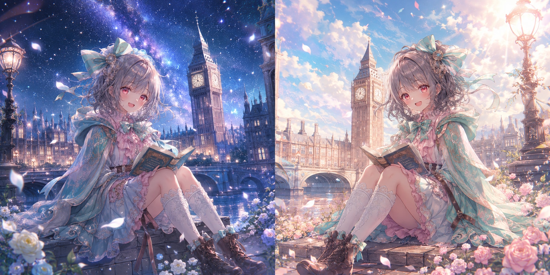 昼と夜の日向ちゃん
