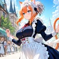 猫メイドさん 2枚目