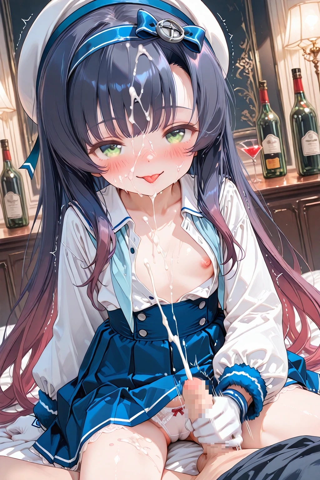 提督、手袋でシコシコしてあげますね♡