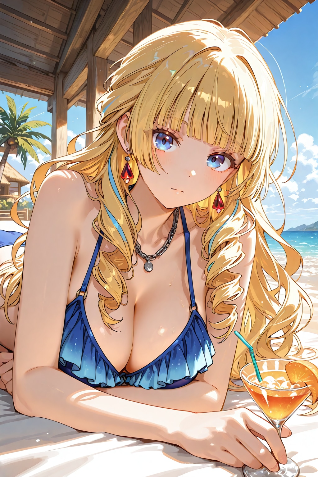 リゾートでの休息