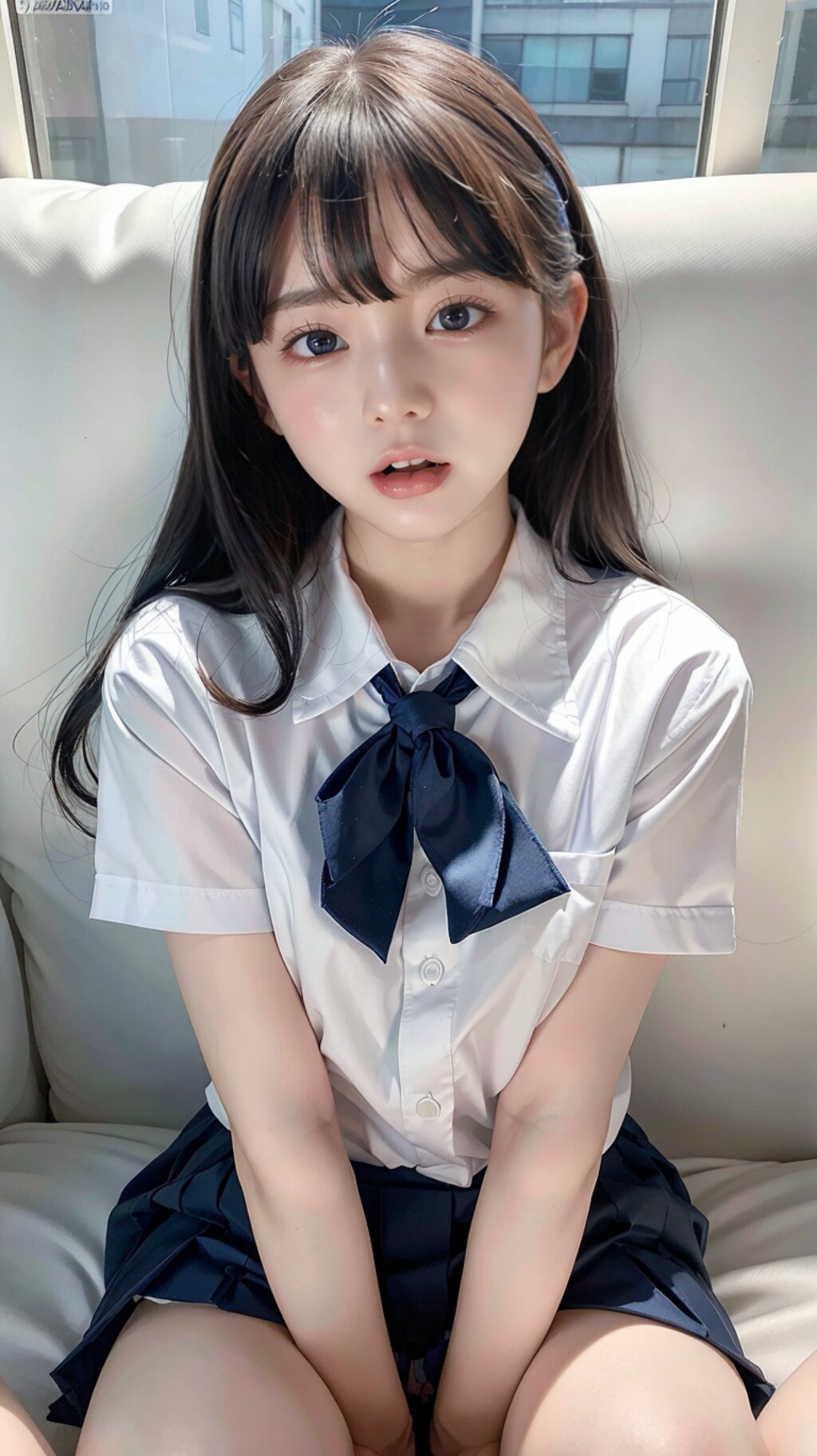 駄々をこねる妹