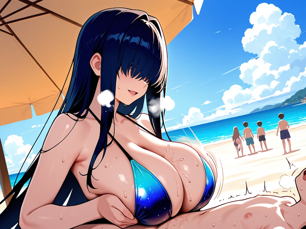 少〇とお姉さんの浜辺 #18-006