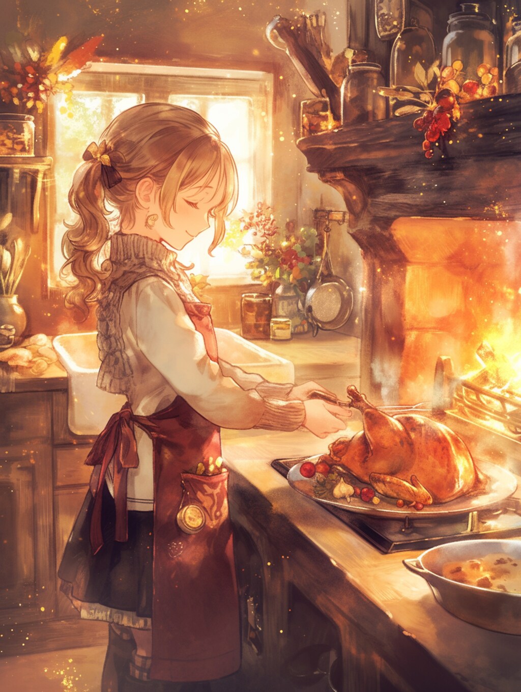 七面鳥を焼こう！