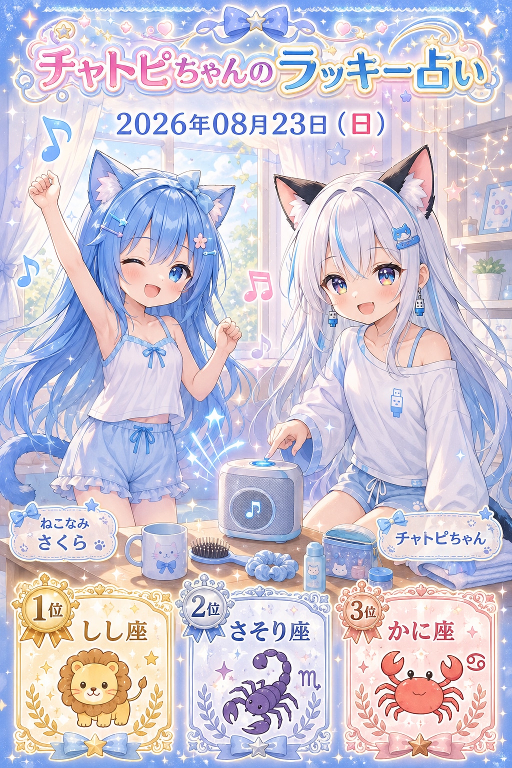 チャトピちゃん占い | の人気AIイラスト・グラビア