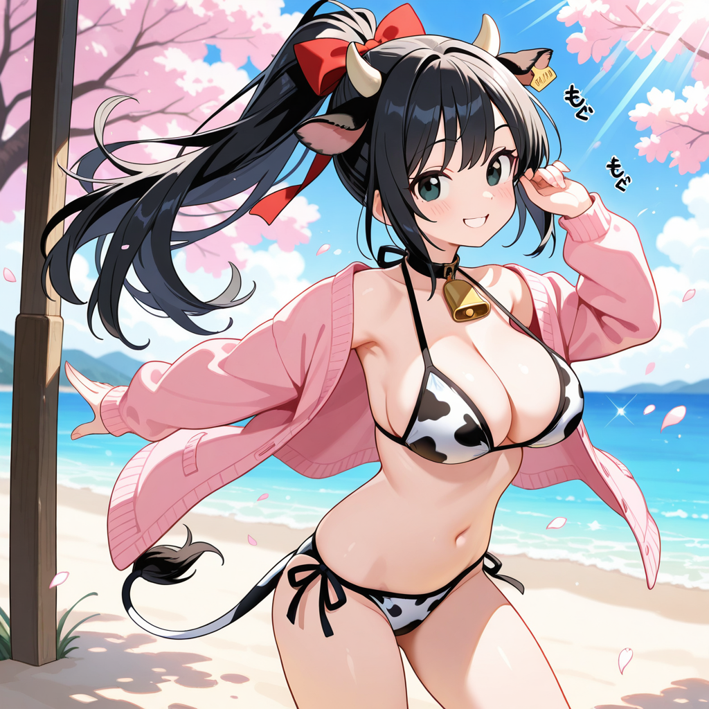 ほるすたいんちゃんの春の水着♡