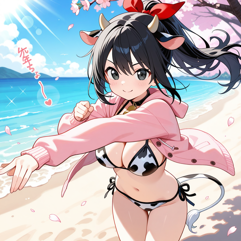 ほるすたいんちゃんの春の水着♡