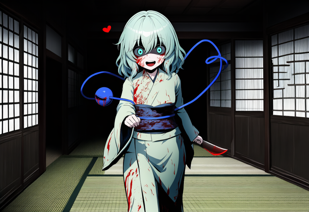 V4,5　東方　古明地こいし　ヤンデレ化　ホラー