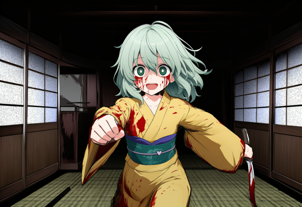 V4,5　東方　古明地こいし　ヤンデレ化　ホラー