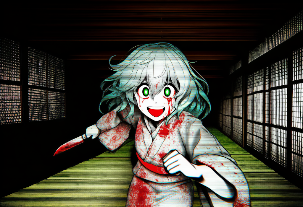 V4,5　東方　古明地こいし　ヤンデレ化　ホラー