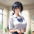 女子高生の巨乳姉 7枚目