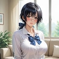 女子高生の巨乳姉 3枚目