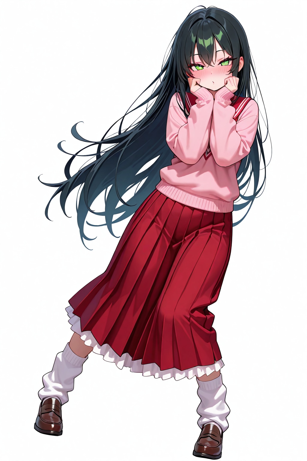 Black haired thing