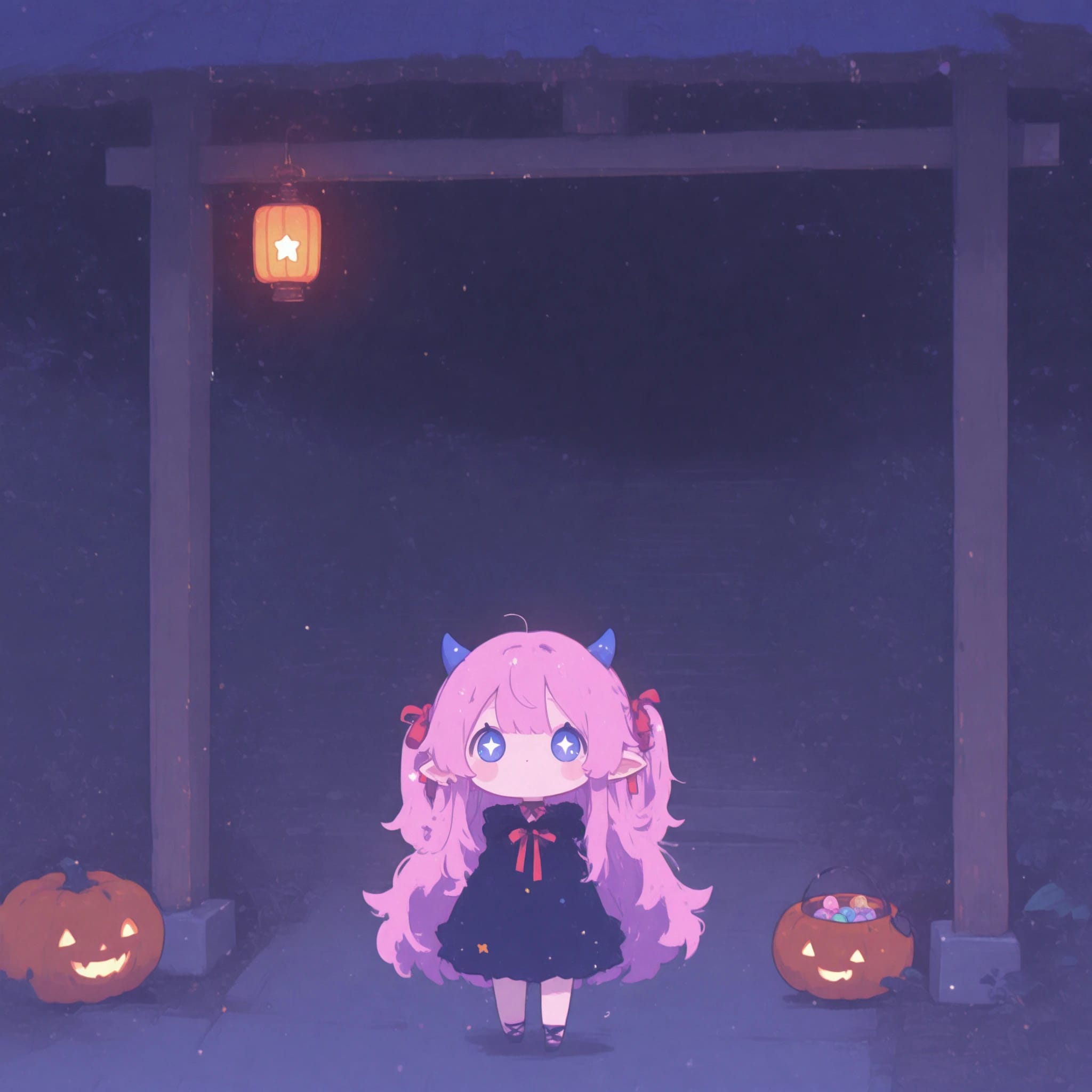鬼さんもハロウィン❤ | の人気AIイラスト・グラビア