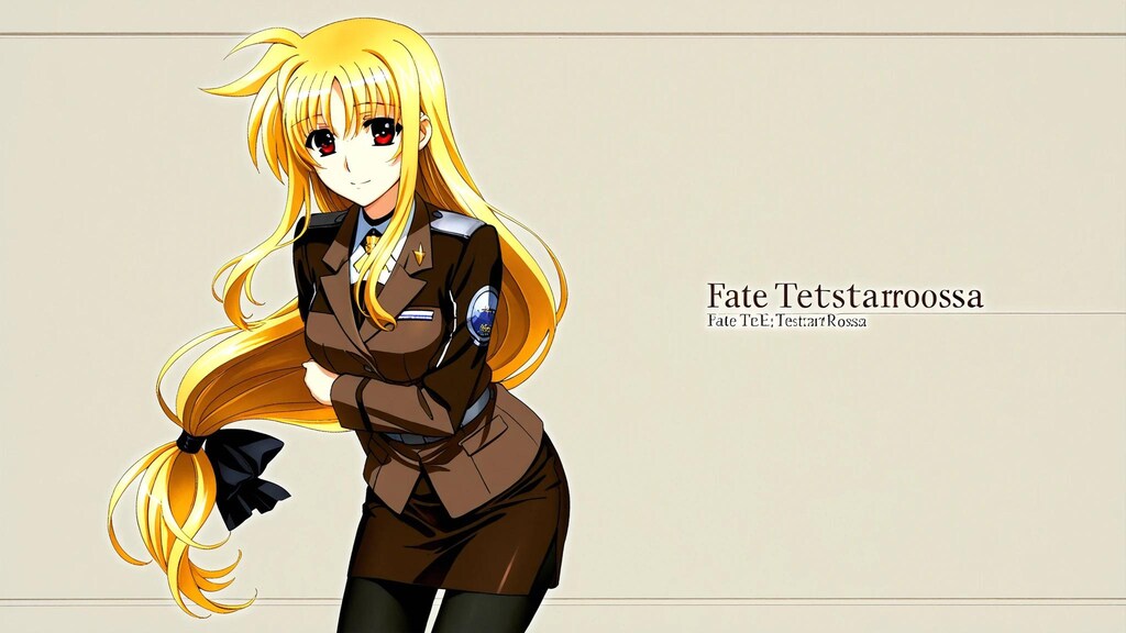 フェイト➡　遅れちゃいました