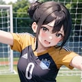 サッカー女子 色々 4枚目