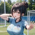 サッカー女子 色々 2枚目