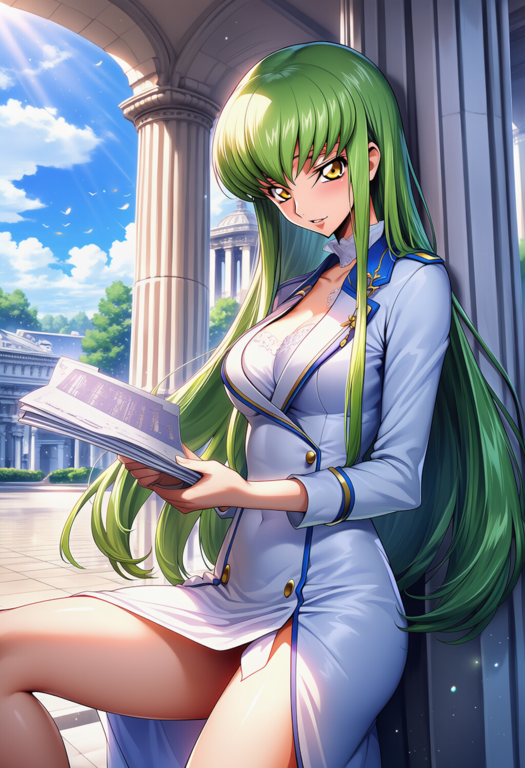 列柱の余韻 ― Echoing Light