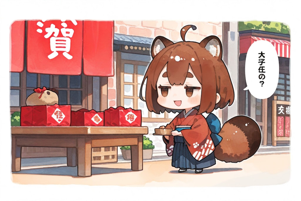 福袋を買いに
