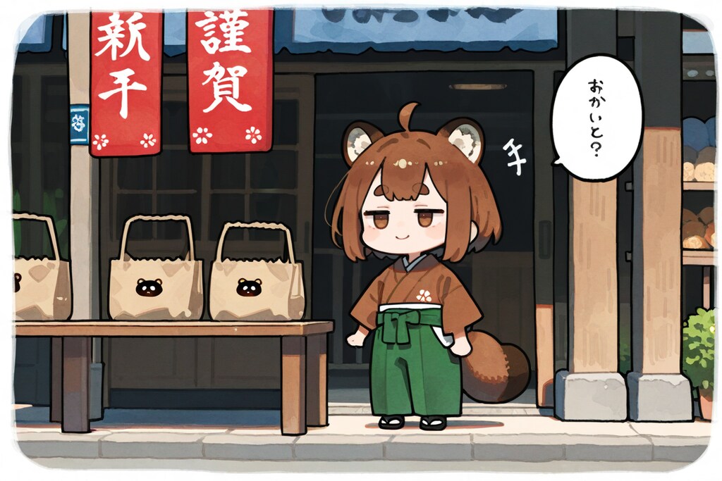 福袋を買いに