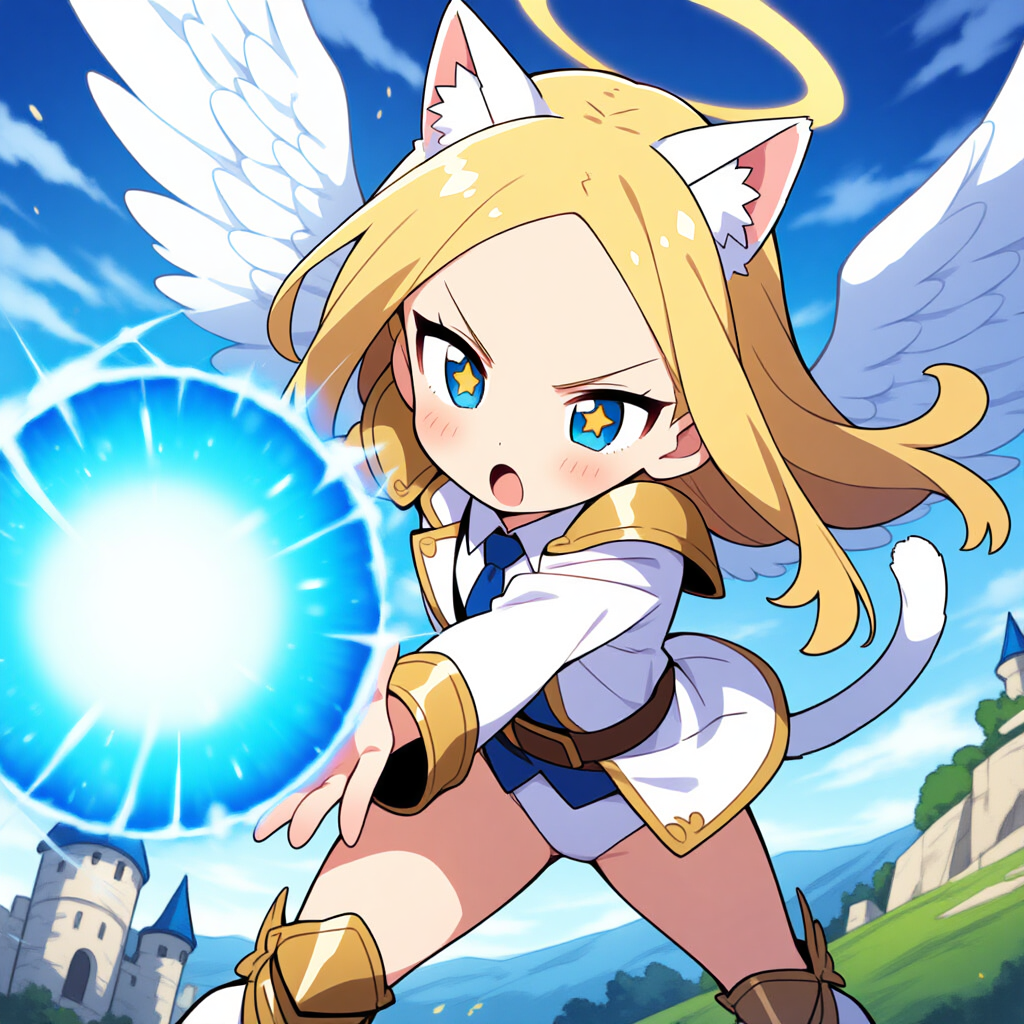 ちびミカエルバトル