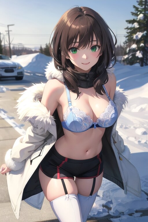 お外で・・・