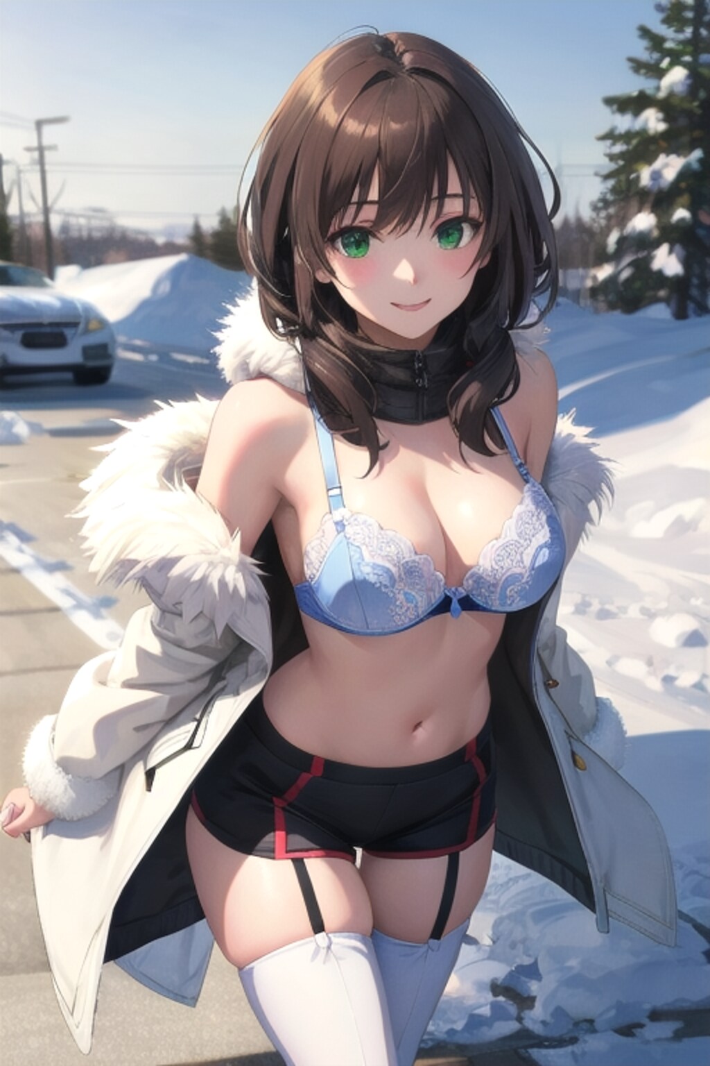 お外で・・・