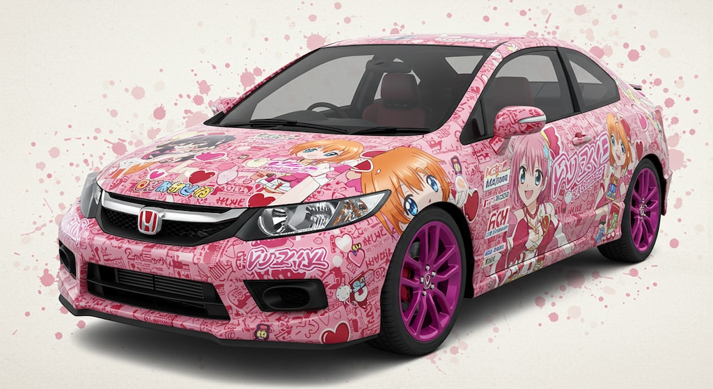 ホンダシビック痛車