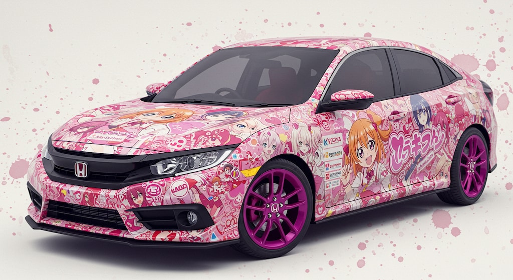 ホンダシビック痛車