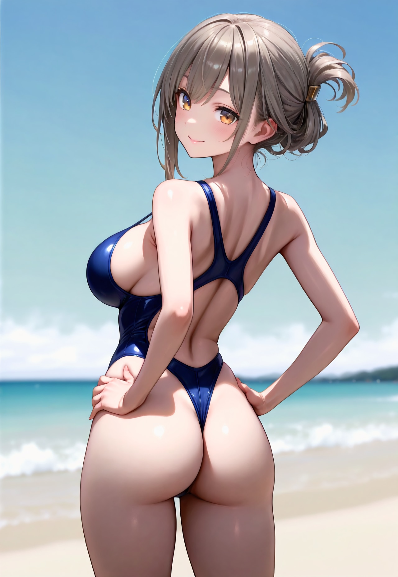 524（紺の水着）
