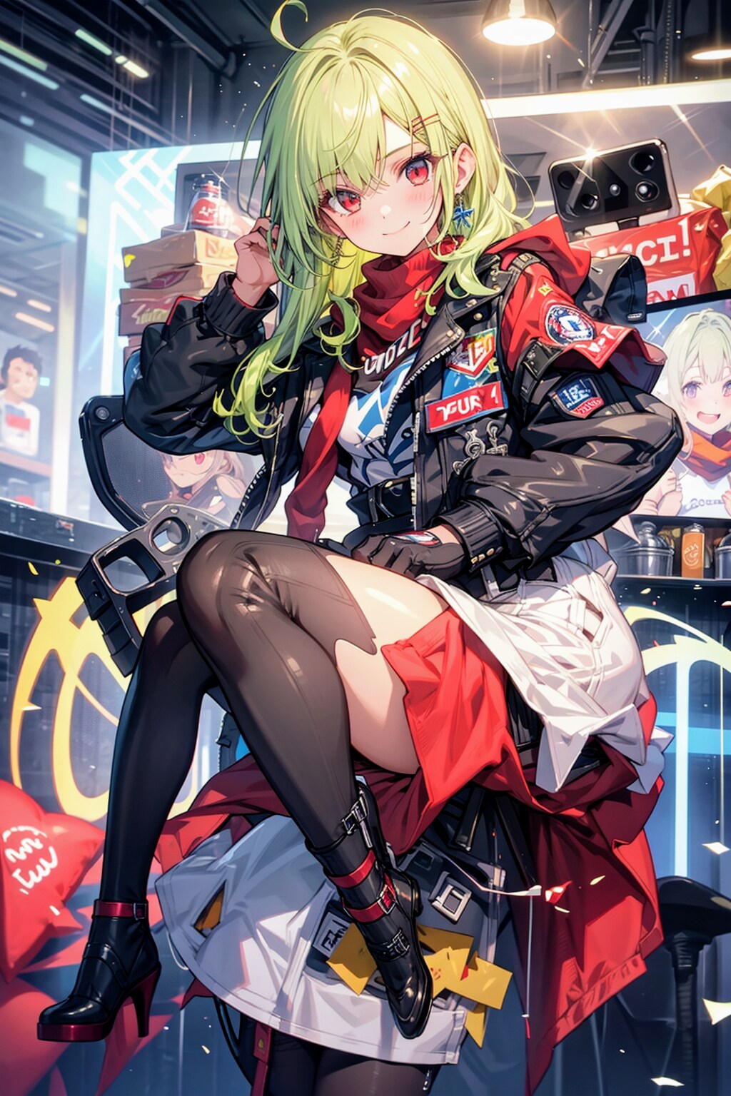 ジャパニーズポップアートな、お姉やん | の人気AIイラスト・グラビア