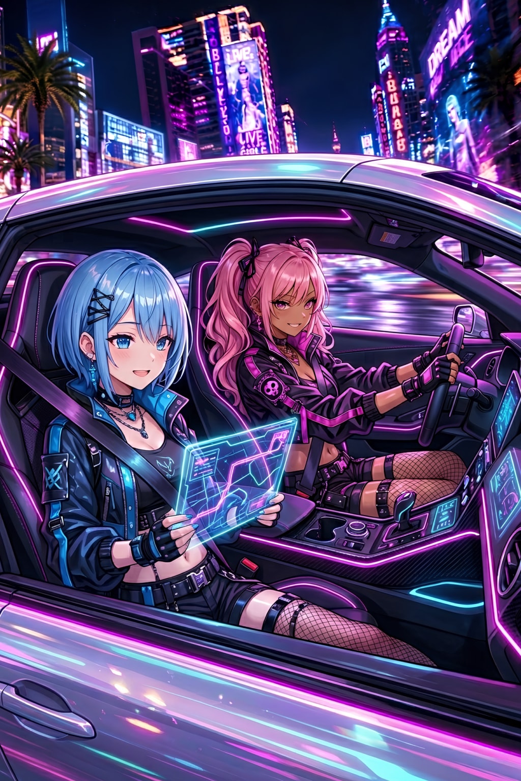 Vegas Cyber Queens | の人気AIイラスト・グラビア