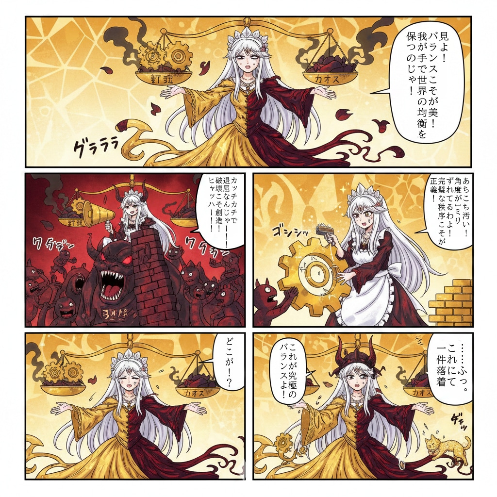 女神さまはバランスがお好き（神々の黄昏１４の１） | の人気AIイラスト・グラビア