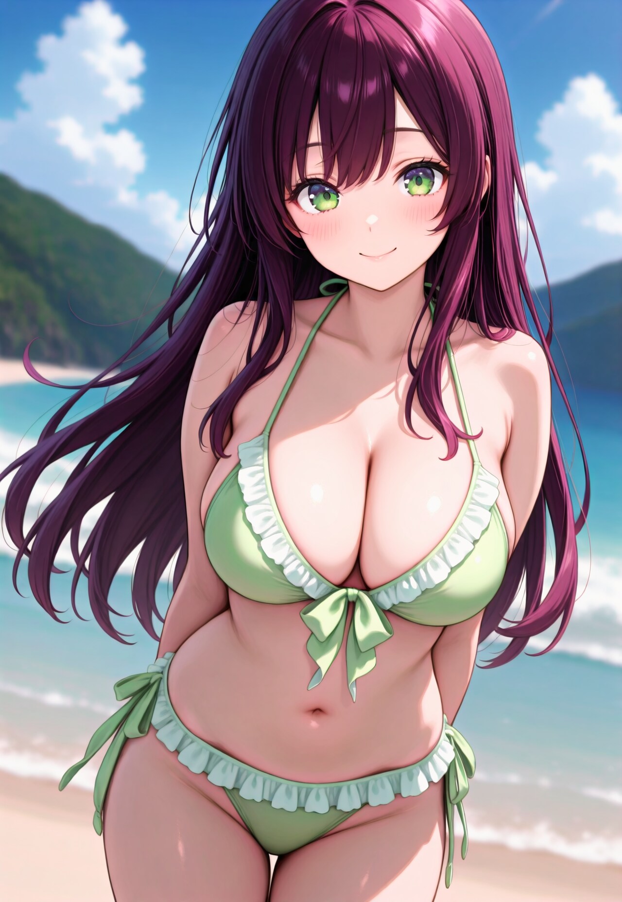 338（薄緑のビキニ）
