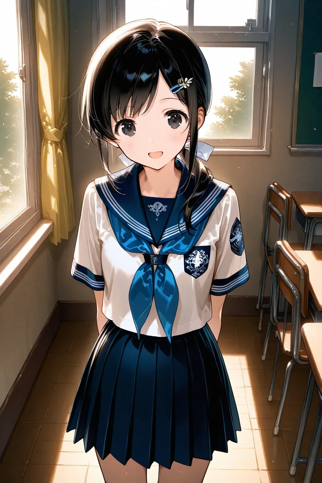 朝の教室で💞✨