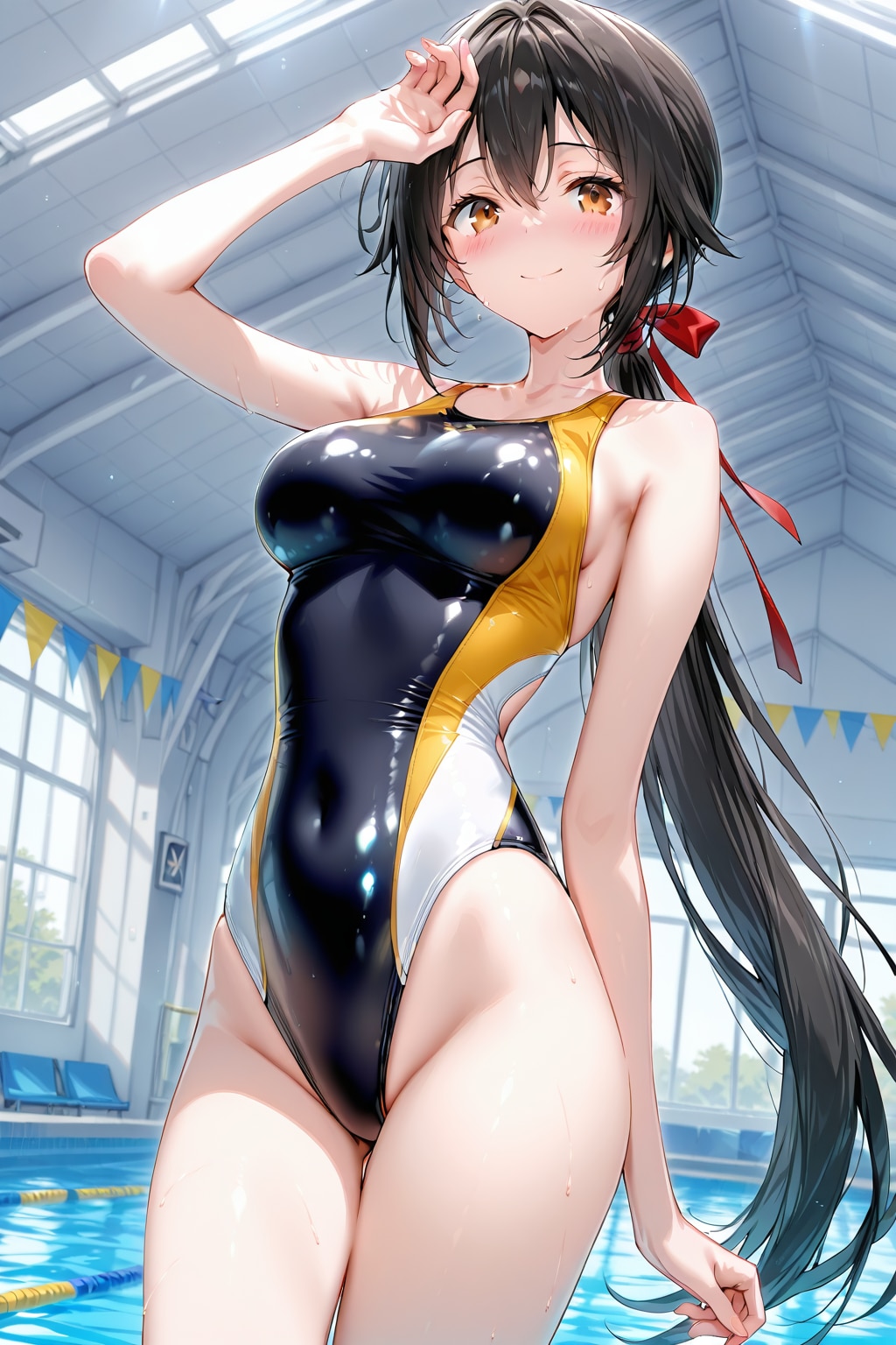 QILINでうちの子競泳水着